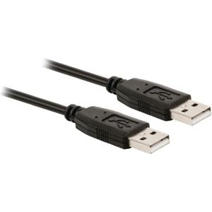 CÂBLE INFORMATIQUE Câble USB 2.0 A mâle vers A mâle 2 m noir