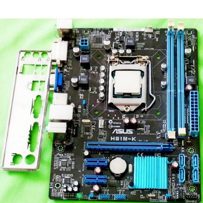 Carte Mère ASUS P8H61-MLX3 PLUS R.0 - Socket LGA 1155, MicroATX, DDR3, Occasion Fonctionnelle