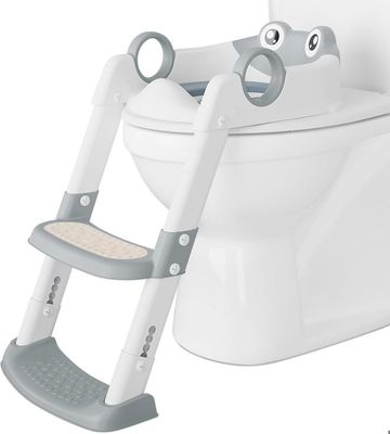 Abattant WC enfants avec escaliers, abattant WC enfant, réglable en hauteur