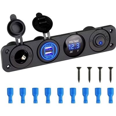 Convertisseur 12V à 220V 150W sur allume-cigares - Onduleur