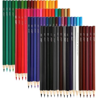 Ensemble De 72 Crayons De Couleur Grasse Pour Adultes Artistes Dessin Ombrage Fournitures D'Art