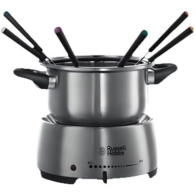 Set De Fondue Acero Inoxidable Para 6 Personas