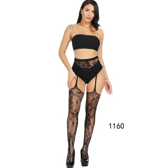 Chaussettes En Dentelle Transparente Pour Femmes - Style Romantique Et élégant - Pour Robe, Jupe, Soirée - Confortable Et Tendance - 6