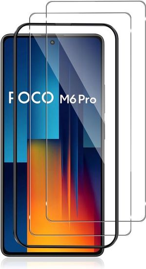 Protecteur écran Verre Trempé Pour Xiaomi Poco M7 4G - Transparent, 9H, Fin