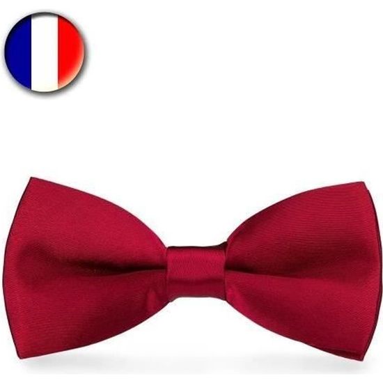 Nœud Papillon Enfant Rouge Bordeaux Noeud Cdiscount Pret A Porter