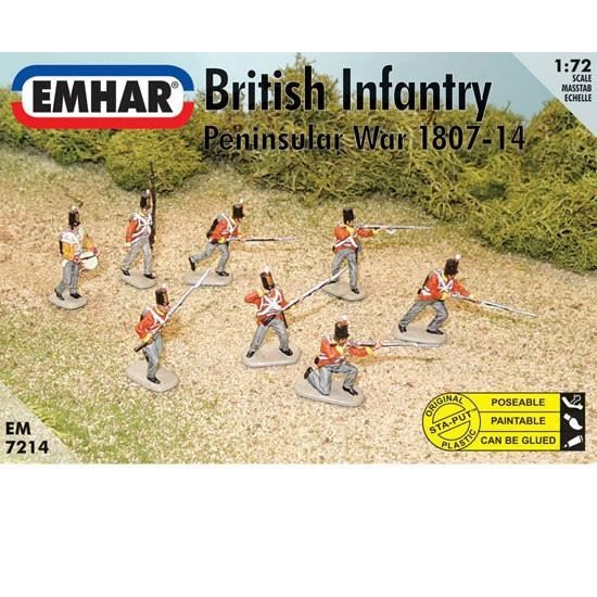 Figurines Infanterie Britannique WW2 – Échelle 1/72 – Italeri 6056 – Neuf – Pour Maquettistes