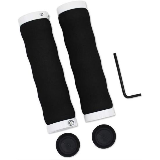 Poignées De Guidon Verrouillables En éponge Pour VTT Et Trottinette