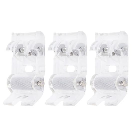 Pied Presseur Guide De Couture Pour Points Parallèles - Compatible Brother, Singer - Transparent - 9