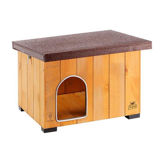 Hondenhok Baita 50, grenenhout, 56 x 46,5 x 41,5 cm Hondenhok Baita 50, grenenhout, 56 x 46,5 x 41,5 cm
