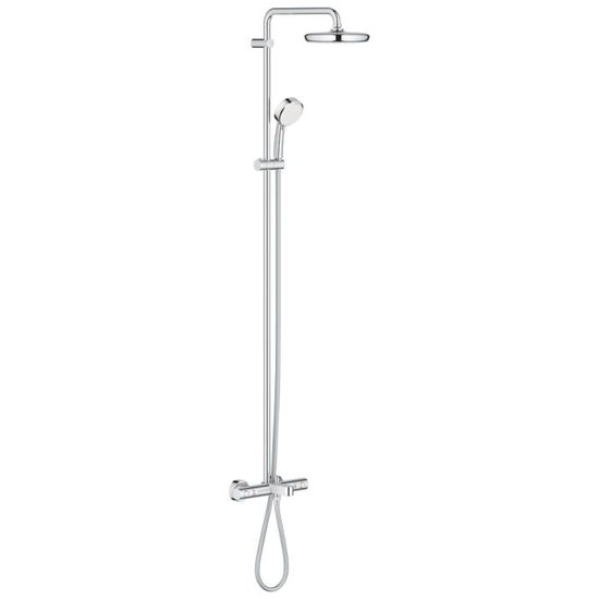 Grohe Colonne De Douche Avec Mitigeur Thermostatique Bain Douche Tempesta Cosmopolitan System 210 26223001 Achat Vente Colonne De Douche Colonne Cosmo S 210 26223001 Cdiscount
