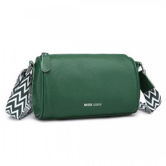 Miss lulu femme sac à main sacoche hotsell à bandoulière en forme de v cuir pu