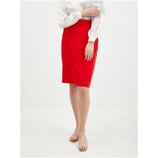 Jupe fourreau rouge pour femme ORSAY 38