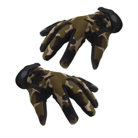 Swygoo Gants Tactiques Doigts Pleins - Moto, Airsoft, Chasse - Protection Et Prise Renforcée