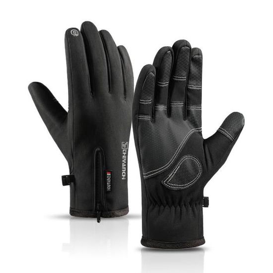 Gants D'hiver Femme Chauds écran Tactile - Polyester, Doublure Polaire, Coupe-vent, Taille Unique - 13
