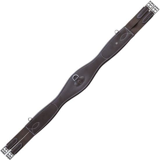 Licou Kieffer Ultrasoft En Cuir Marron - Circonférence Anatomique 125 Cm (taille 48-50")