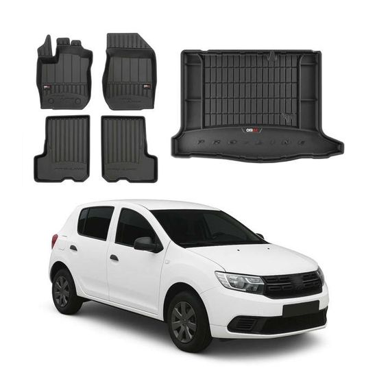 Tapis De Coffre En Caoutchouc Adapté Pour - Dacia Sandero Et Dacia