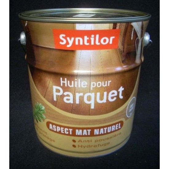 Huile Pour Parquet Syntilor Teinté Gris Clair 25l Achat