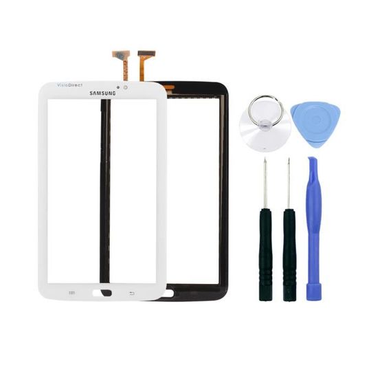 blanc:ecran tactile blanc:Touch Screen digitizer 7 pour tablette Supertab A7inch