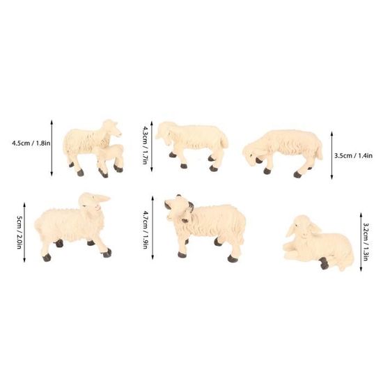 Mini Crèche De Noël En Boîte En étain - Décoration Portable Avec Figurines En Résine | Ensemble Fait Main Pour Table, Cadeau Religieux