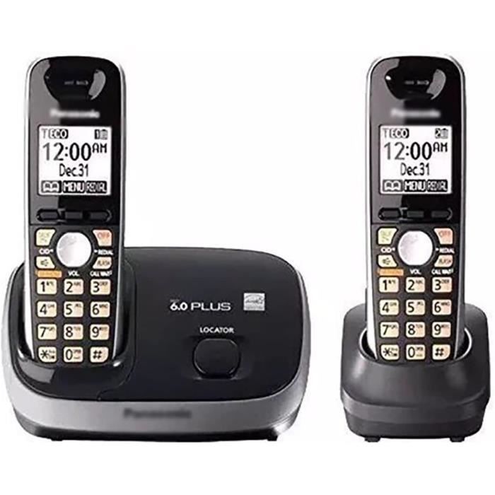 OR6400 Téléphone filaire à 2 lignes avec répondeur Identification de l