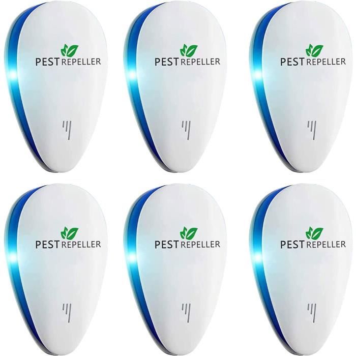 Répulseur Ultrason Anti-Mouches & Araignées Hitburu – Étanche – Pour Intérieur/Extérieur – Plug-in Simple - 4