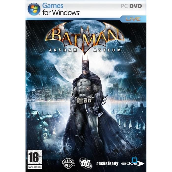 Eidos Interactive Batman Arkham Asylum / Jeu PC Dvd-Rom