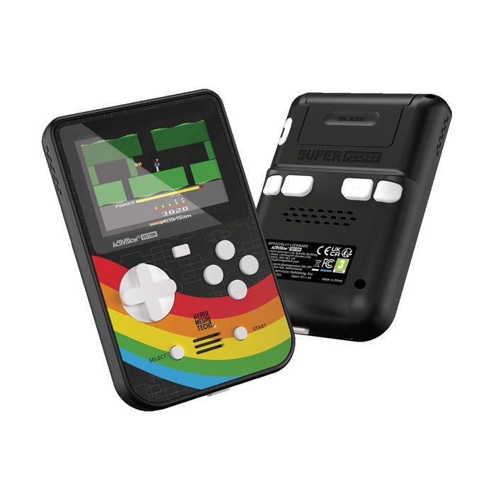 Console rétrogaming Blaze HyperMegaTech! Super Pocket Activision Edition - vue 2
