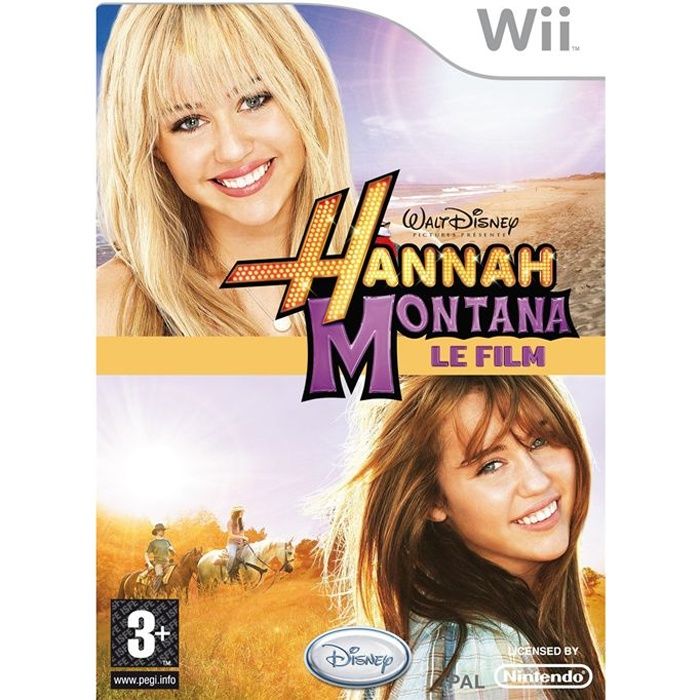 HANNAH MONTANA LE FILM / JEU Wii -