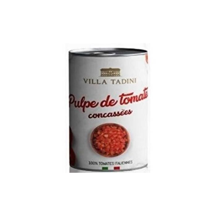 Pulpe de tomate concassée Bio Villa Tardini - 240g