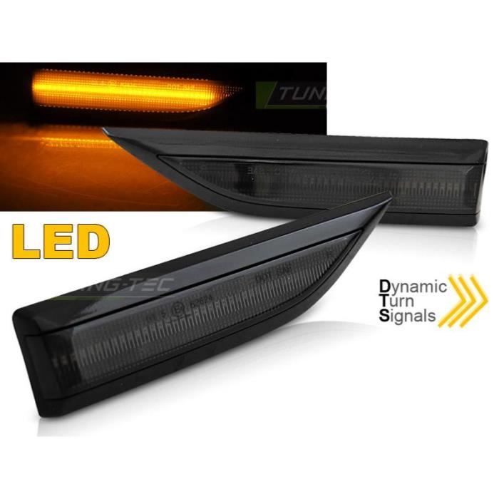 Paire clignotant repetiteur VW T6 15-20 Led Fume Noir
