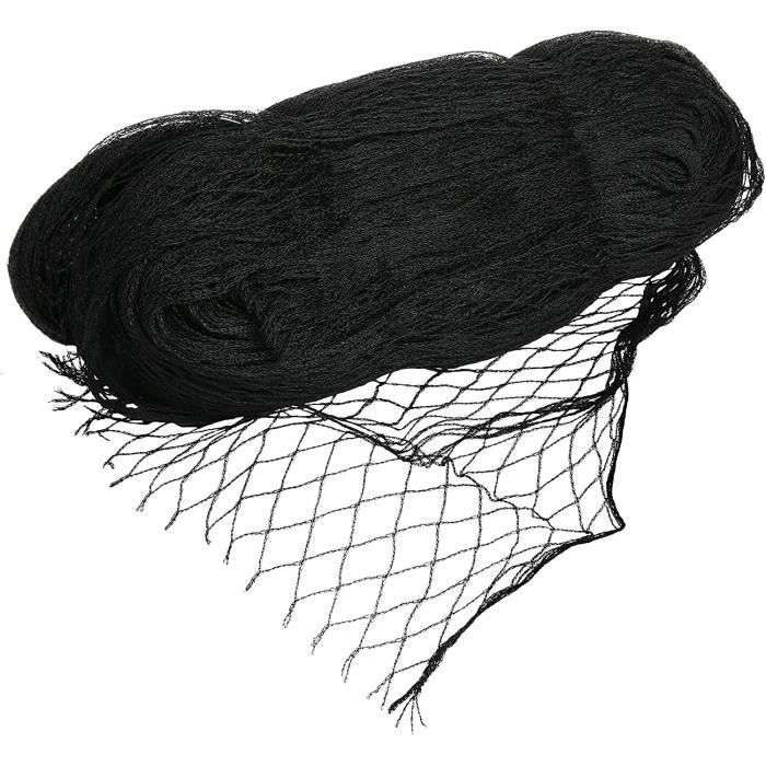 8 x 8m Filet de Protection Pour Bassin à Mailles Fines 18 x 18 mm Coul - Variant:Noir 8 x 8 m