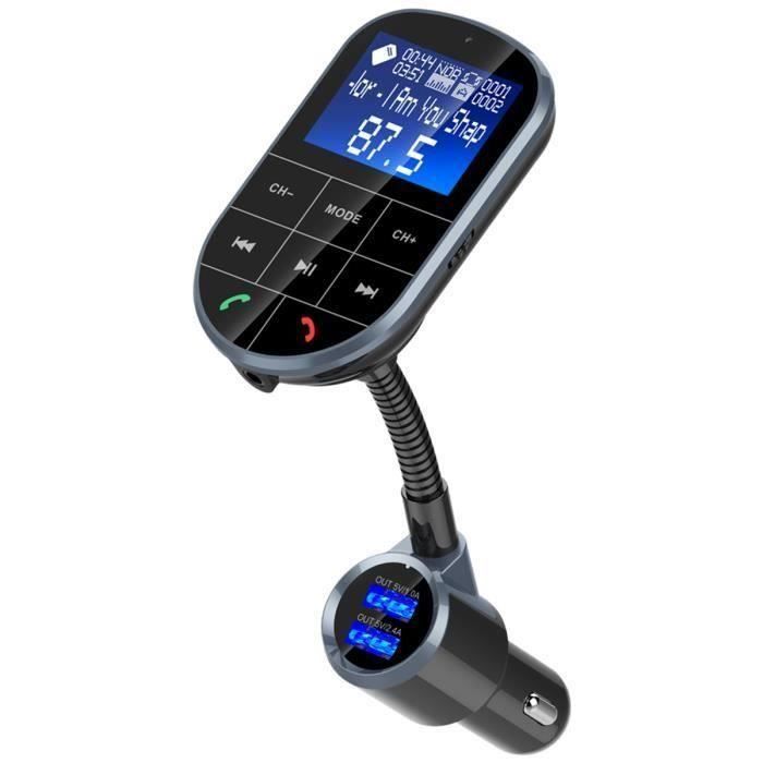 BC37 Transmetteur FM de Voiture Bluetooth Lecteur MP3 Ecran LCD Bo19268