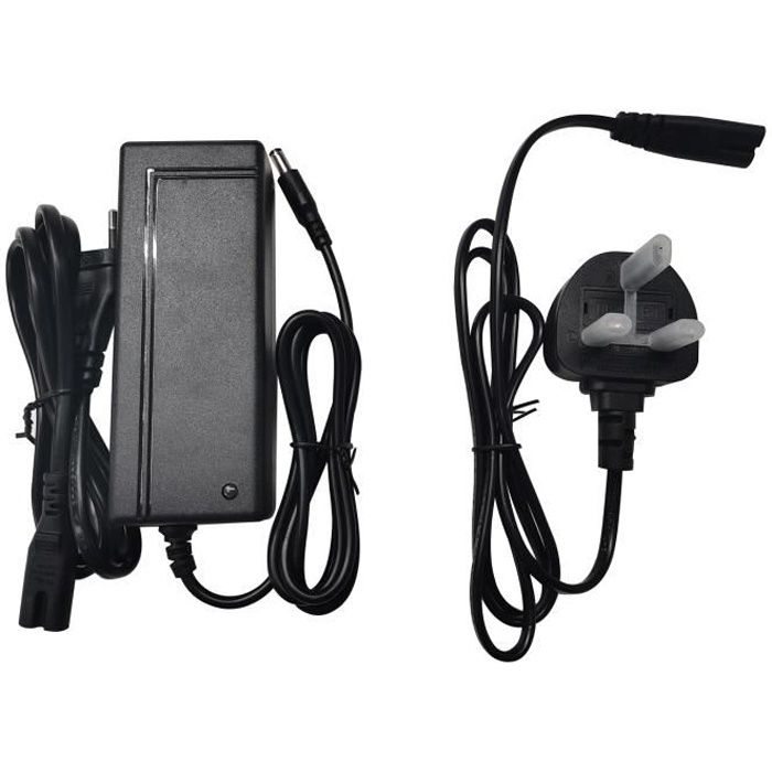 Chargeur de batterie au lithium pour scooter/trottinette électrique d’enfant 29.4v, 1.5A,HB21