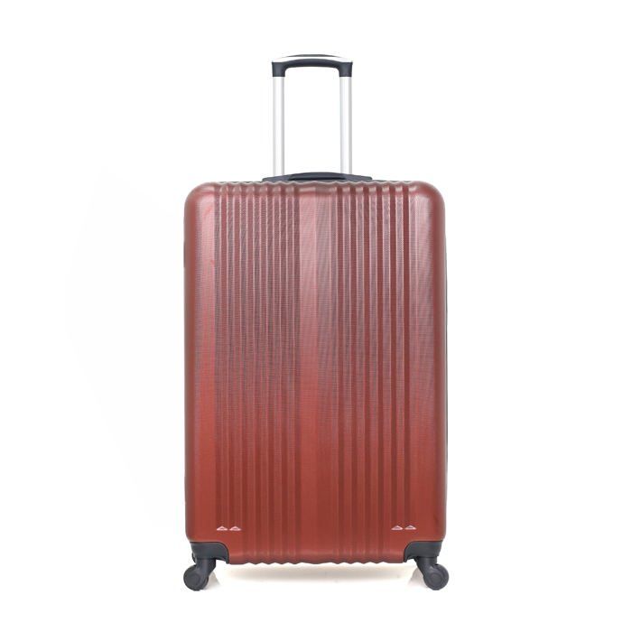 HERO – VALISE WEEK-END - ABS – 65cm – 4 roues – LIPARI – BORDEAUX