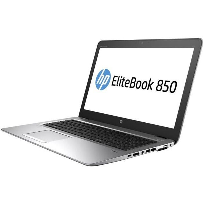HP EliteBook 850 G3 Ultrabook Core i5 6300U - 2.4 GHz Win 7 Pro 64 bits (comprend Licence Windows 10 Pro 64 bits) 8 Go RAM 256…