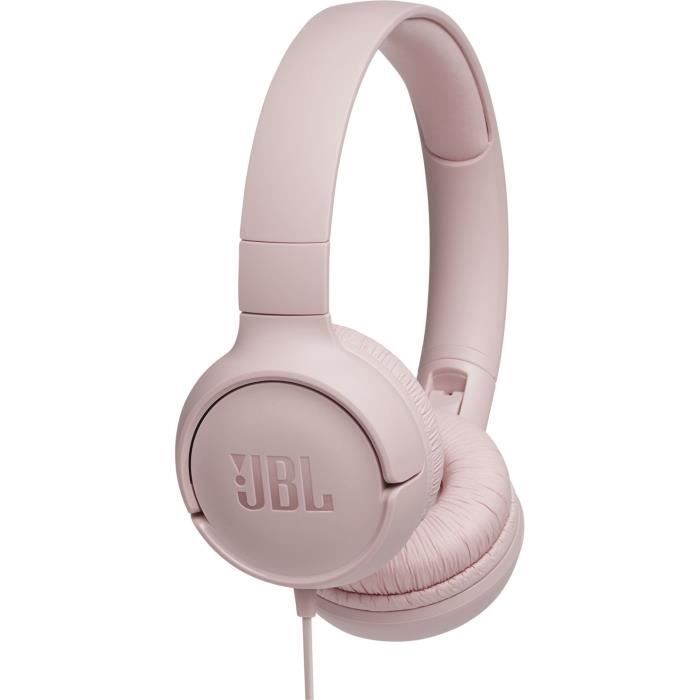 JBL JBLT500PIK Casque supra-auriculaire filaire