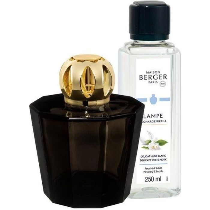 COFFRET LAMPE DIFFUSEUR DE PARFUM BLACK CRYSTAL - MAISON BERGER PARIS
