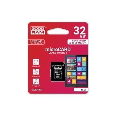 CARTÃO DE MEMÓRIA microSD Goodram - 32GB
