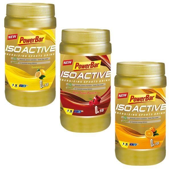 Boisson Powerbar Isoactive Sport Drink pendant l'effort Pot 600gr