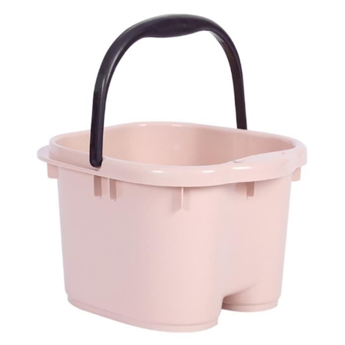 Bain de Pieds Baril Bassin pour les Pieds MéNage Bassin pour les Pieds Plastique Paresseux sur le Veau Bain de Pieds Bassin de