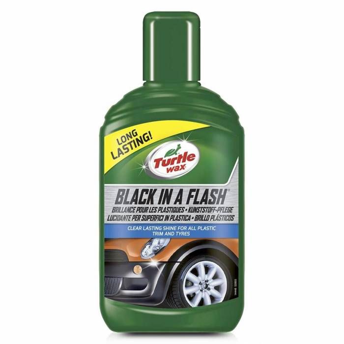 Turtle Wax Produit nettoyant extérieur - brillance pour les plastiques de la voiture 300ml