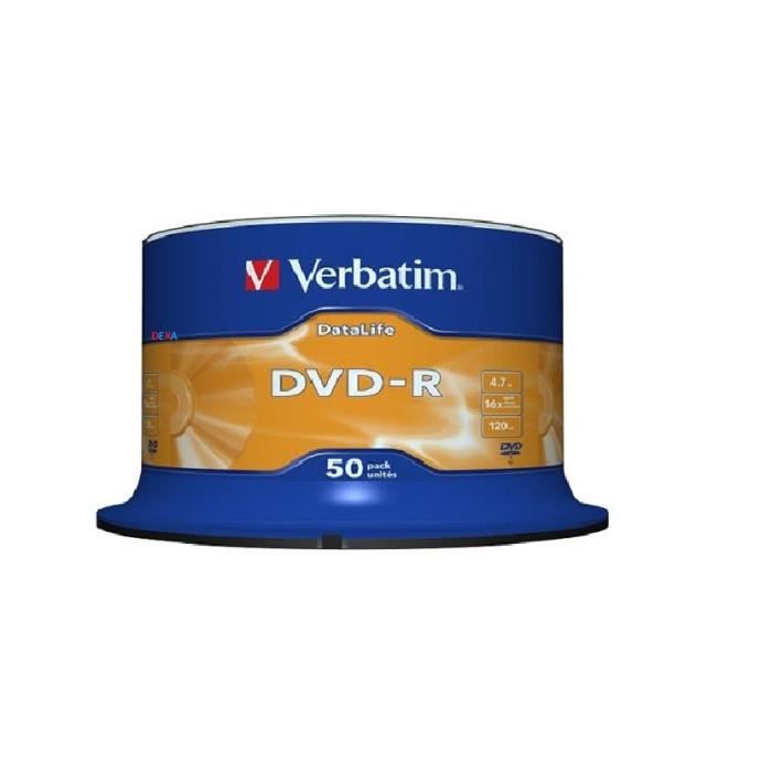 50 DVD-R Verbatim DATA LIFE