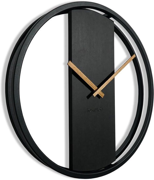 Horloge murale à quartz moderne fleur argentée