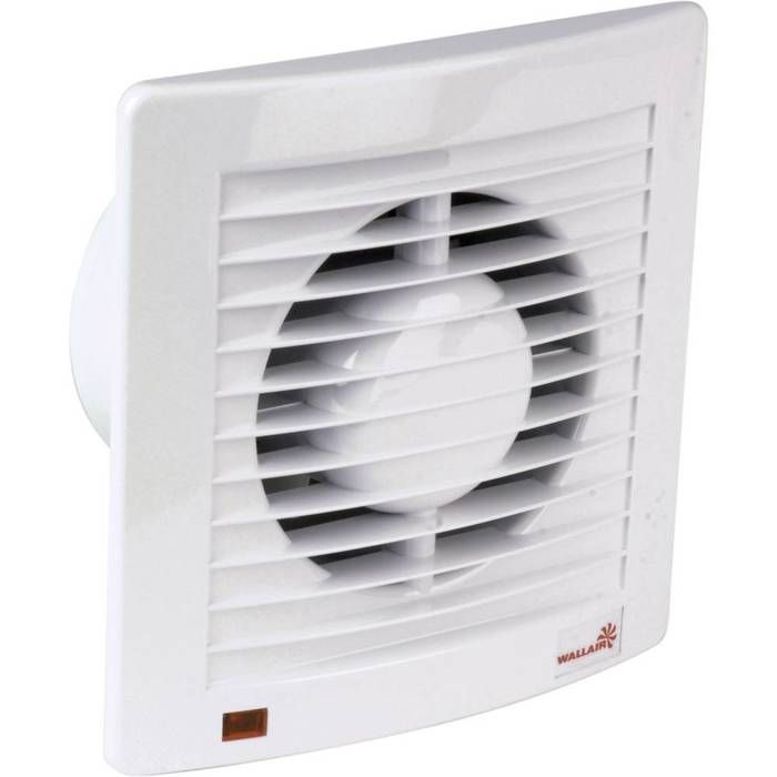 Ventilateur mural et de plafond - WALLAIR - W-Style 100 - 230 V - 95 m³/h - Aération optimale - Sans