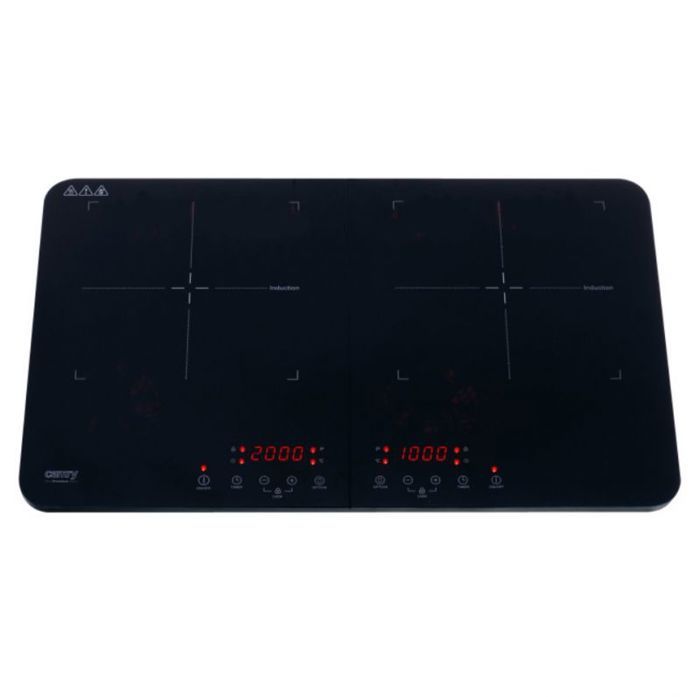 Plaque de cuisson - Camry - CR 6514 - Induction - 2 zones de cuisson - 3500W - LCD
