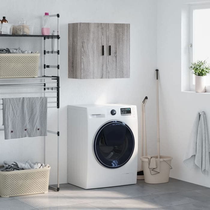 Meuble Tv Bas Suspendu - Support Mural Flottant - Console De Médias - Grande Armoire De