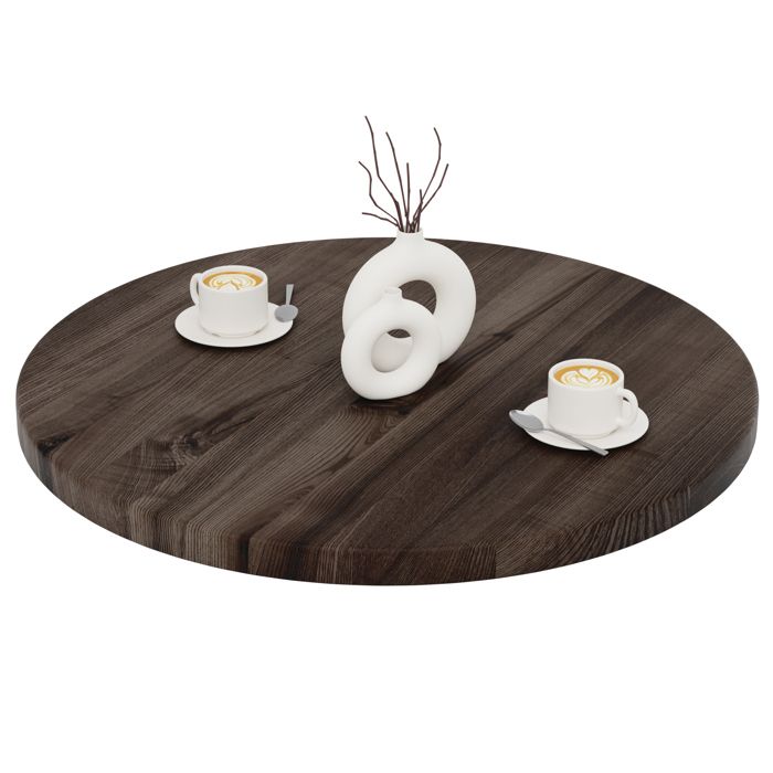 Blazea Table Ronde Pliante Plateau de Table Rond Pliable en Quatre, Table de Banquet à Manger, Plateau de Table Pliant en Bois Temporaire Uniquement, Grande Table Ronde Rangeable(180 cm (70 inch