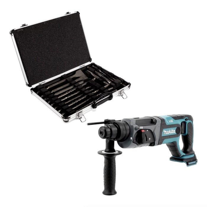 Marteau Perforateur Sans Fil Makita DHR 241 18V Li Ion SDS Plus 2 Joules - vue 2