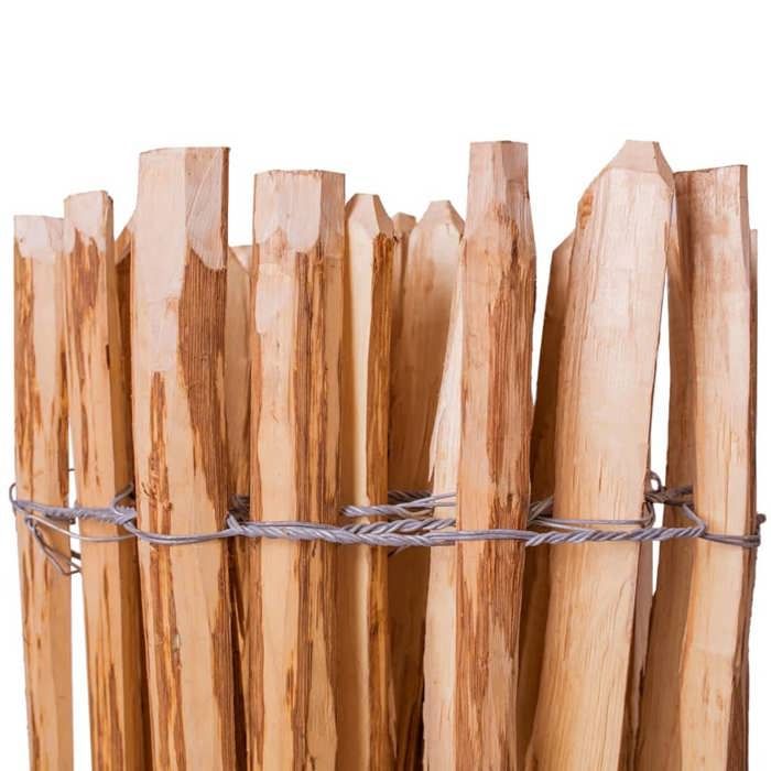 Bon plan Grillage Volaille Clôture - JILIHOT - Clôture à piquets - Bois de noisetier 120x250cm - Pour jardin Thome2570432