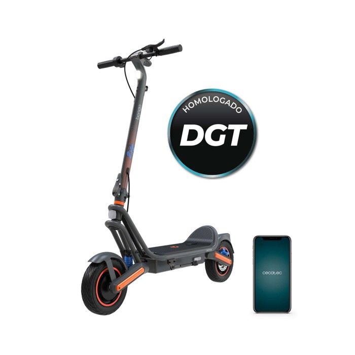Trottinette &Eacute;lectrique Cecotec Bongo Gs65 2x2 Xxl Connected 1000w Gris